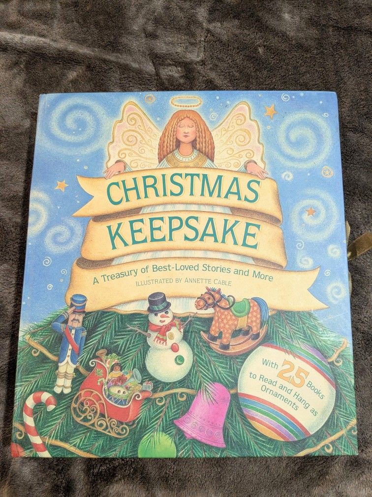 Xmas Mini Book Ornaments 