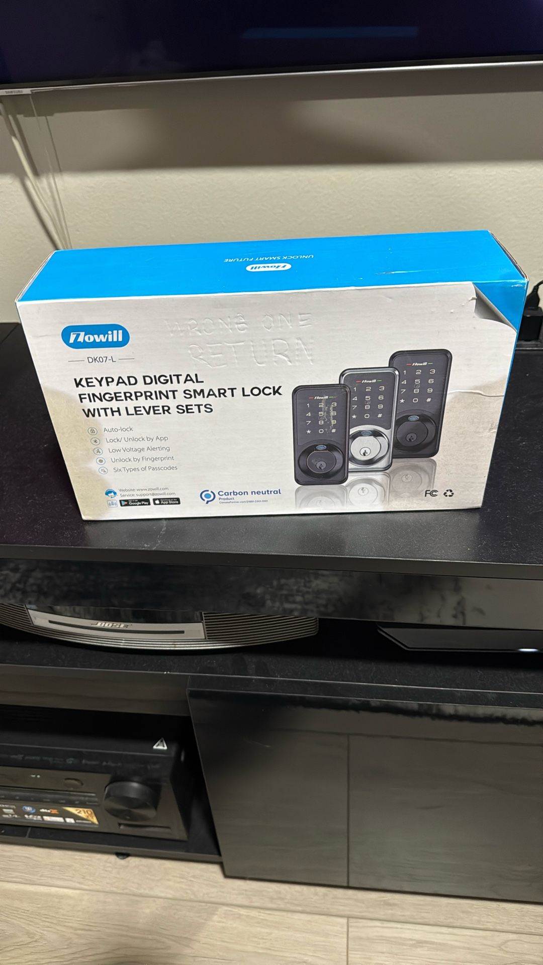 Keypad Digital Fingerprint Lock