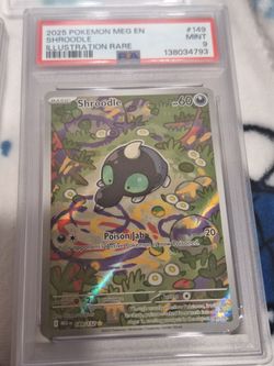 Pokemon Shroodle PSA 9