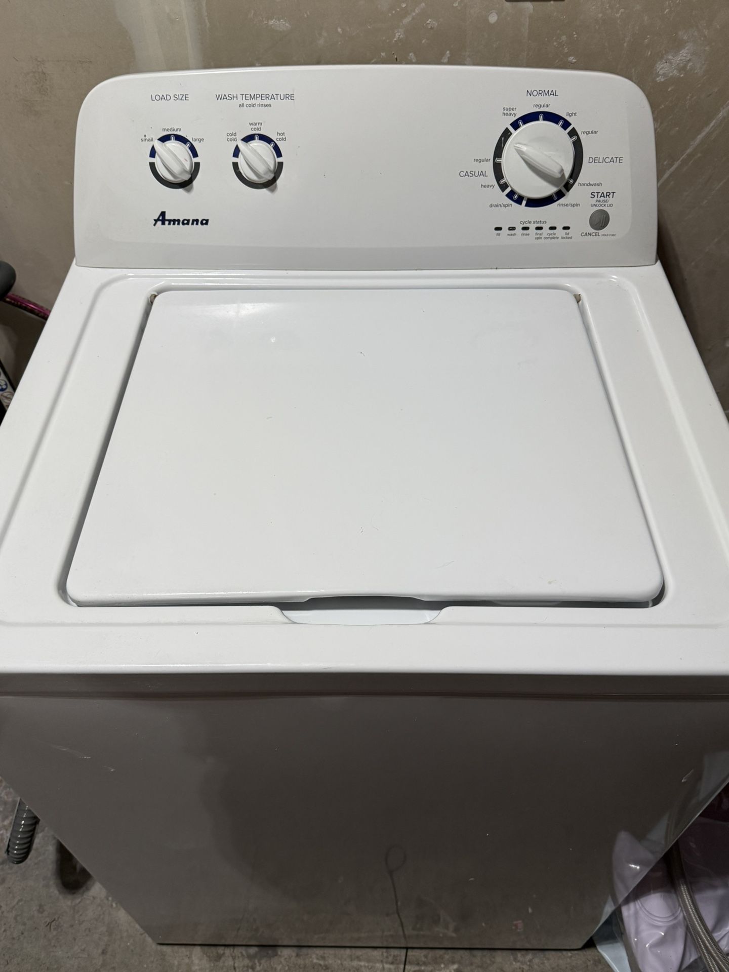 Amana Washing Machine Top Load