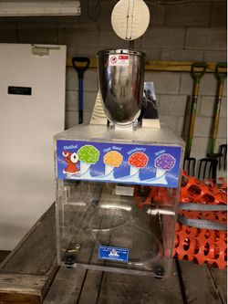 Commercial Snow Cone / Ice Shaver Machine – Heavy Duty – Event / Business