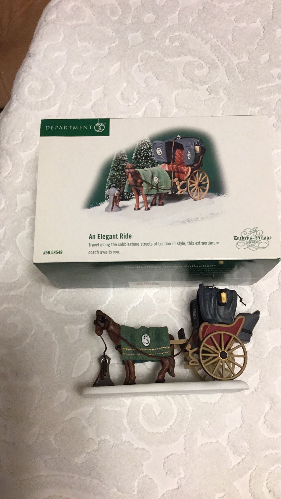 Dept 56 “An Elegant Ride” 