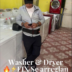 Washer and dryer (Repair Man)