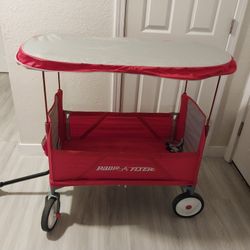 Radio Flyer Wagon With Canopy