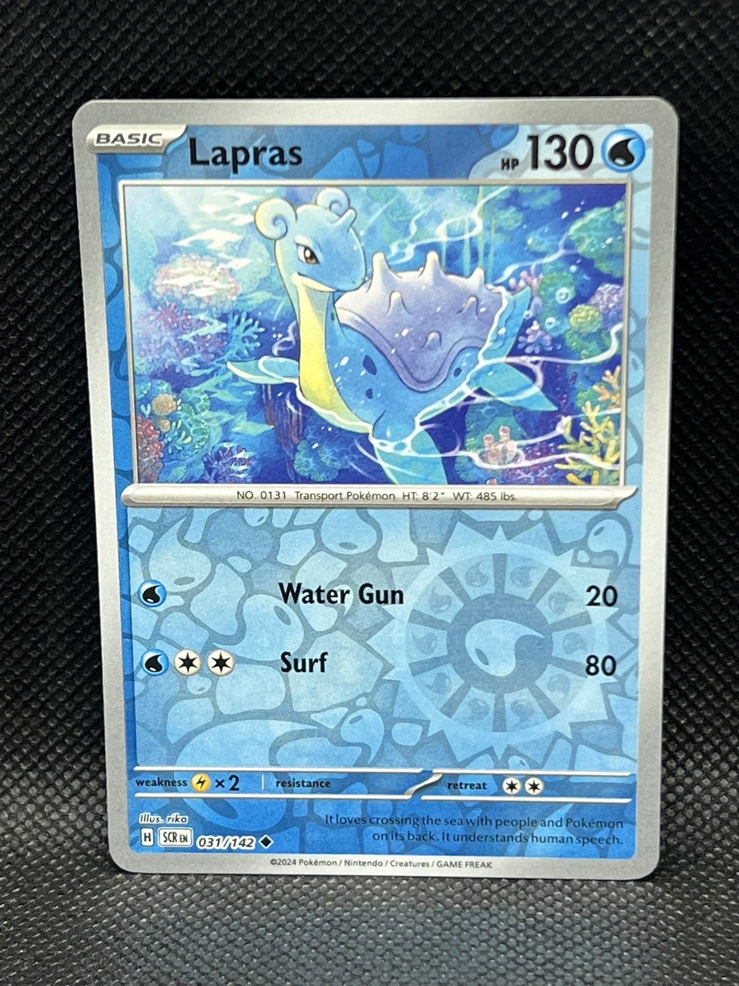 lapras pokemon card Pokemon CardMISTY'S LAPRASAR(072/063) (SV9a) Japanese PSA10 switch it with 1 of your Benched Pokemon A look at the Lapras