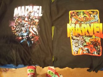 2 Marvel Shirts