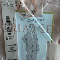 Women's Pink Victoria Secret Silk Pajamas 