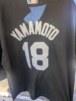 Dodgers Yamamoto Jersey Black
