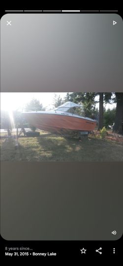 Boat With Trailer And Motor $300 Obo