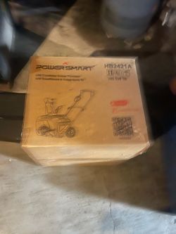 New Cordless Power-smart 40V MAX snowblower 21 inch with 4.0 Ah Battery