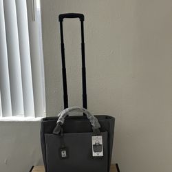 Stylish Rolling Wheeled Briefcase/ Laptop Tote Bag (Brand new in original packaging) Po Mo