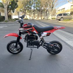 Dirt Bike Pit Bike 50cc 2 Stroke Gas Powered Off Road Motorcycle