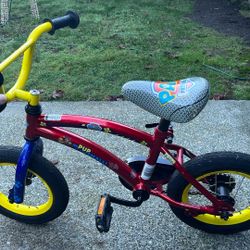 12” paw patrol bike