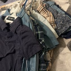 Size 5t Boys Shirts And Long Sleeves #14 Pieces