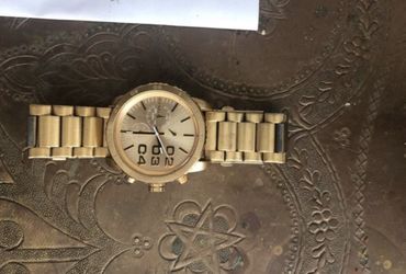 Diesel gold watch