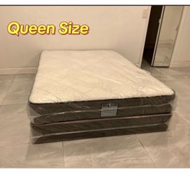 Queen Mattress Set – Medium – Brand New – Delivery Available 🚚