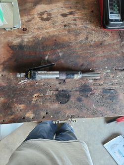 Straight 5" Needle Scaler