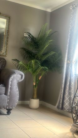 Large Artificial Palm Tree with Pot