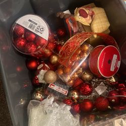 Crismas Ornamentos Runner Table  Mantel  Oblong Papel Esferas Luces Moños Angel 