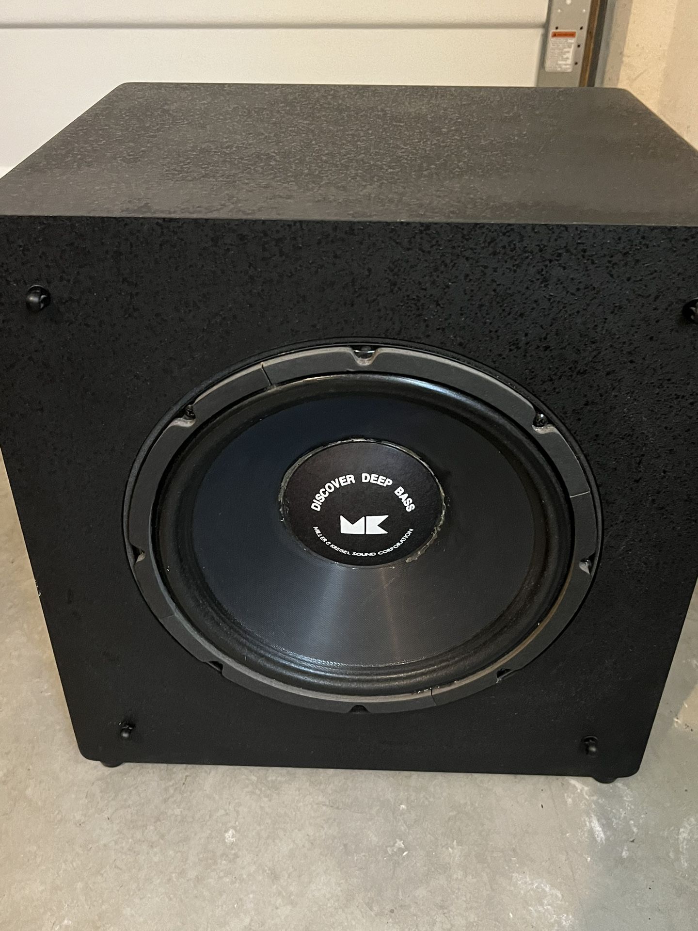 Miller & Kreisel M&K V-3B Home Theater SUBWOOFER