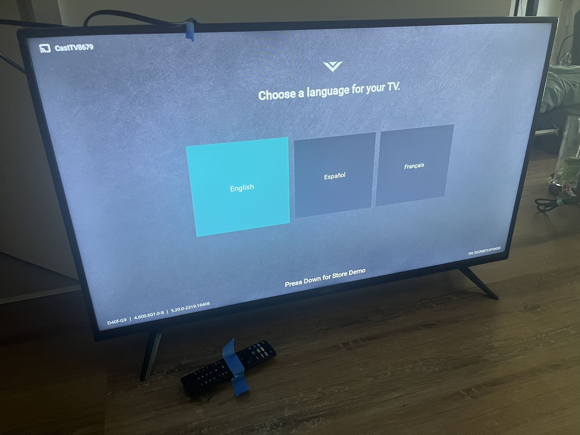 40in Vizio Smart TV + Apple Home Kit And Speaker