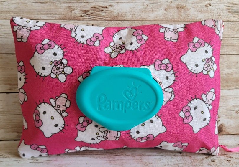 Hello Kitty Pampers Wipes Cover