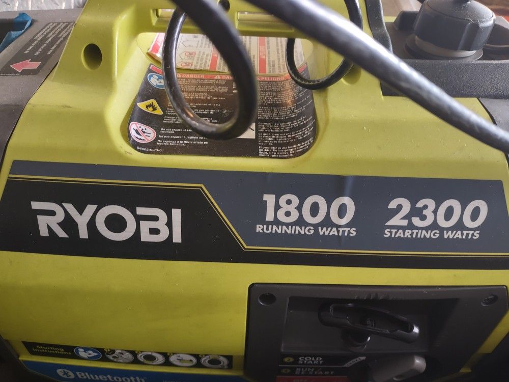 Ryobi Bluetooth Generator