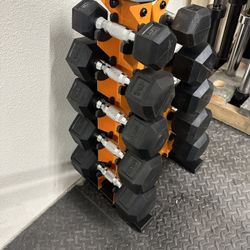 NEW Dumbbell Set - 5 to 25’s 