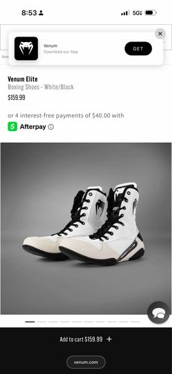 Venum Elite Boxing Shoes
