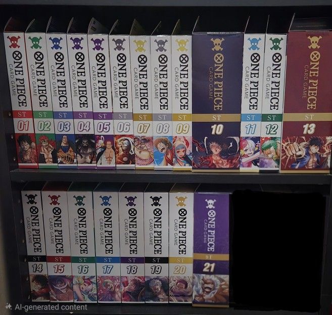 One Piece Starter Decks ST1 To ST21