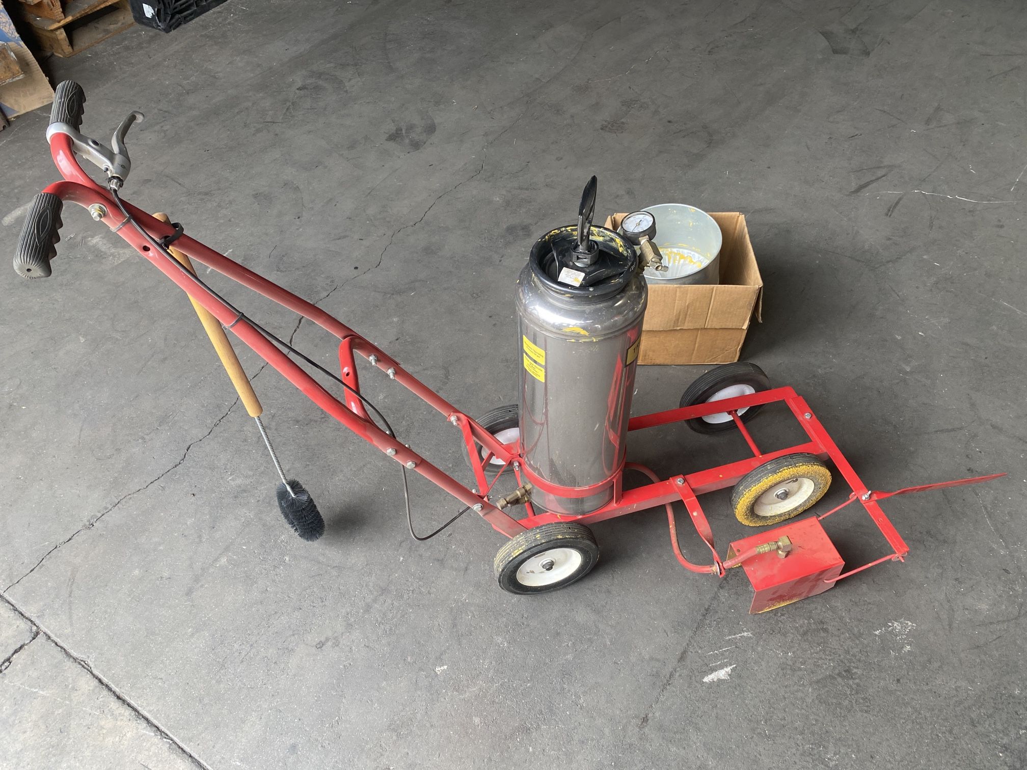 Parking Lot Paint Striper