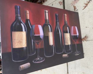 Wine Canvas - Wall Decor