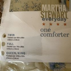 Twin Comforter By  Martha Stewart