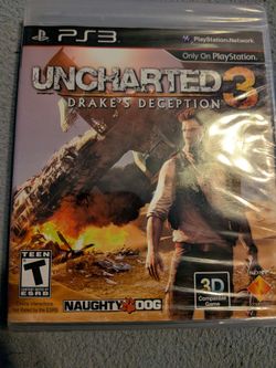 Uncharted 3 ps3 SEALED