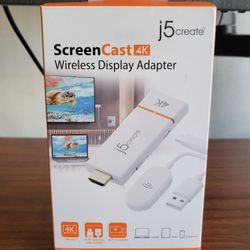 Screen Cast 4k Wirless Display Adapter 