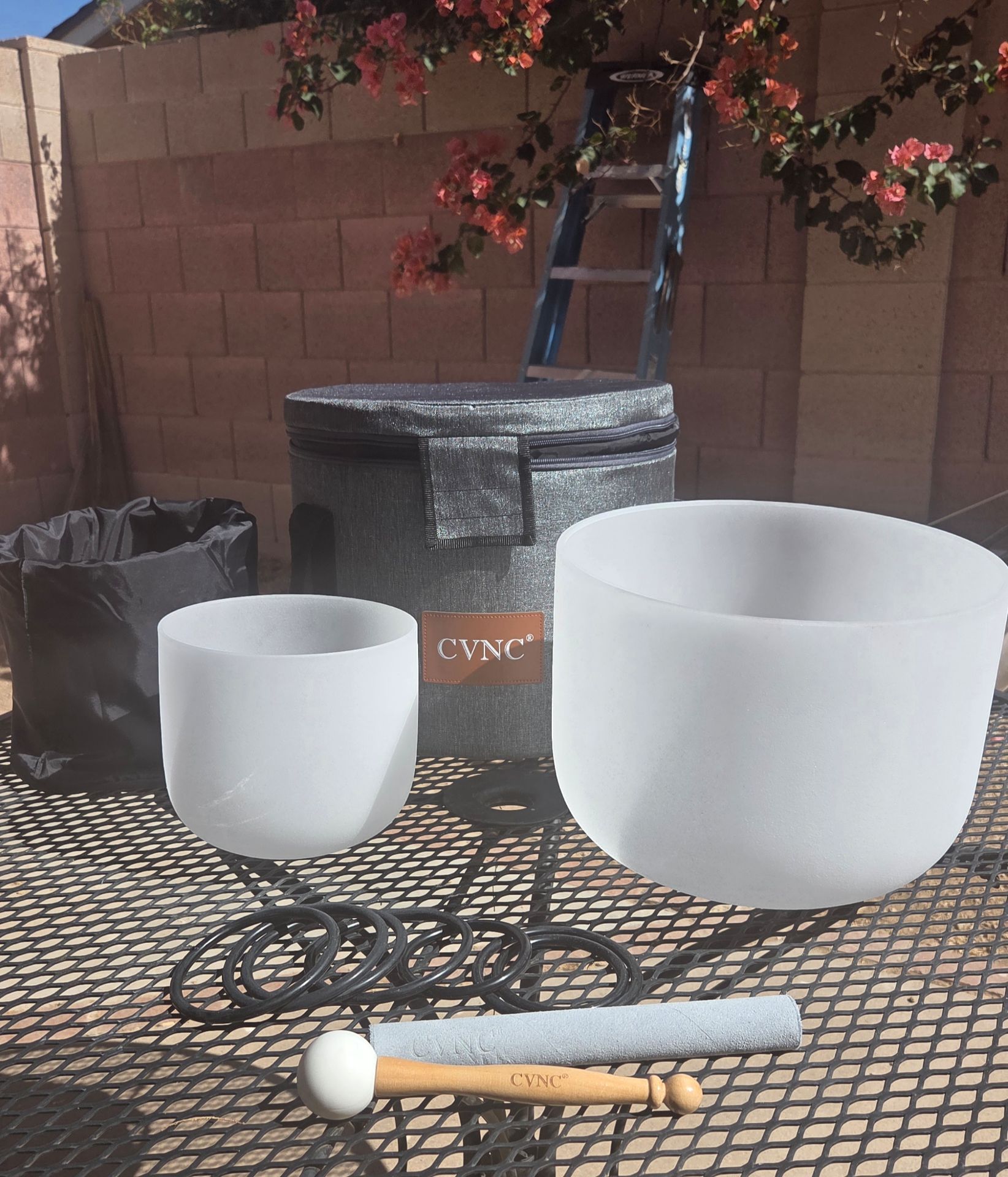 CVNC Quartz Crystal Singing Bowls