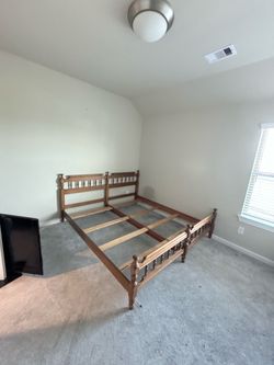 Ethan Allen King size bed frame