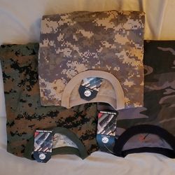 3 camo t-shirts News, Size Small