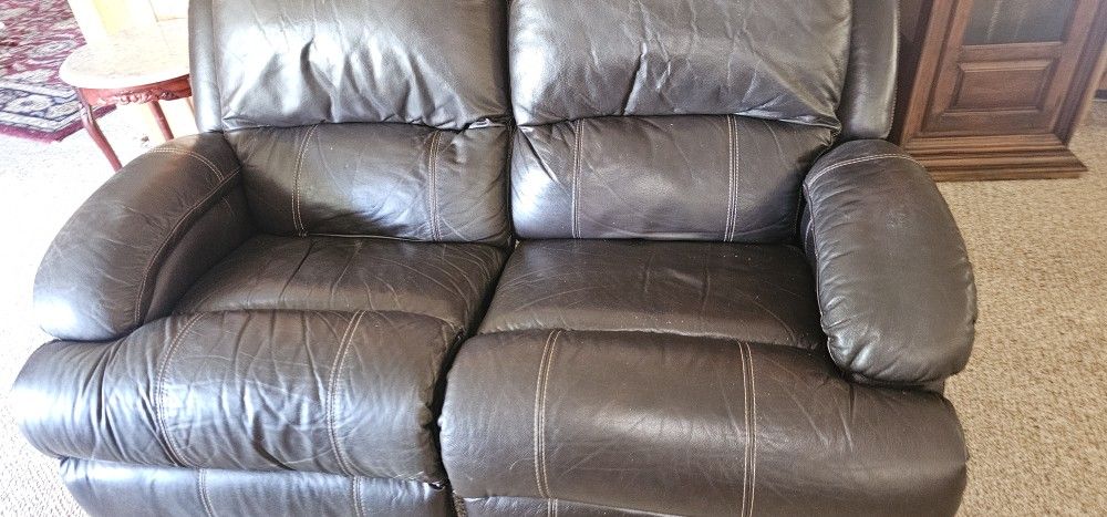 Recliners. Leather Beautiful Like New