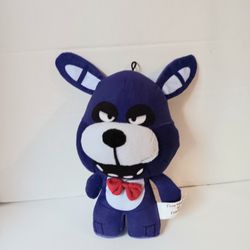 Five Nights At Freddys Hanging Plush Purple Bonnie Toy Stuffed Animal Figure 10"