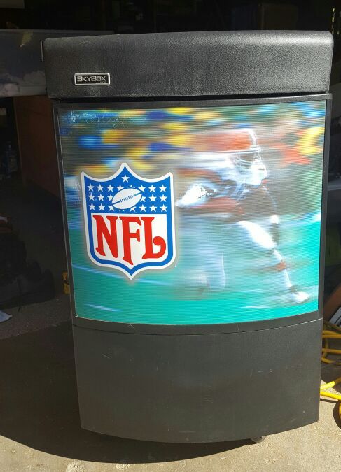 Maytag skybox NFL light up mini fridge