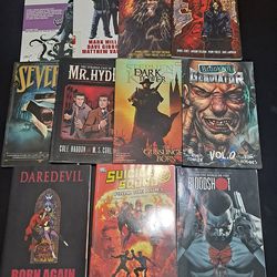 11 tpb lot trade paper back marvel DC daredevil suicide squad