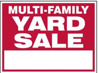 Garage sale Sunday june 14 from 8-11