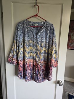 2X blouse