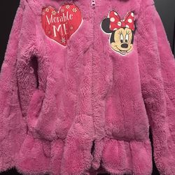 Minnie Pink Fur Coat 
