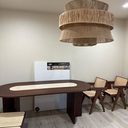 Hand-made boho pendant light