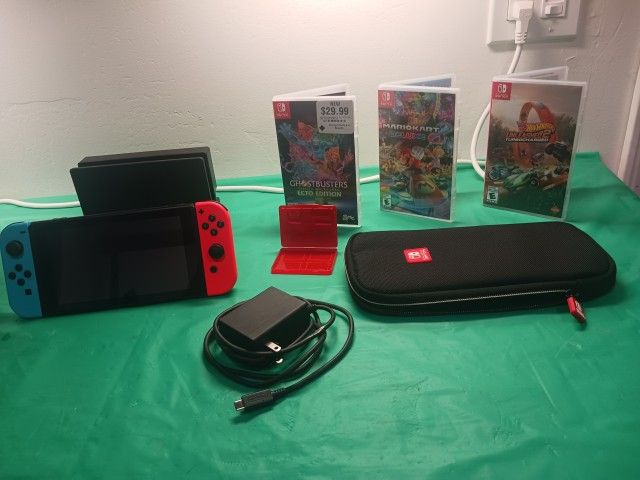 Nintendo Switch With Games