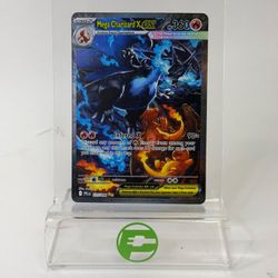 Pokémon TCG Phantasmal Flames Mega Charizard X EX 125/094 English