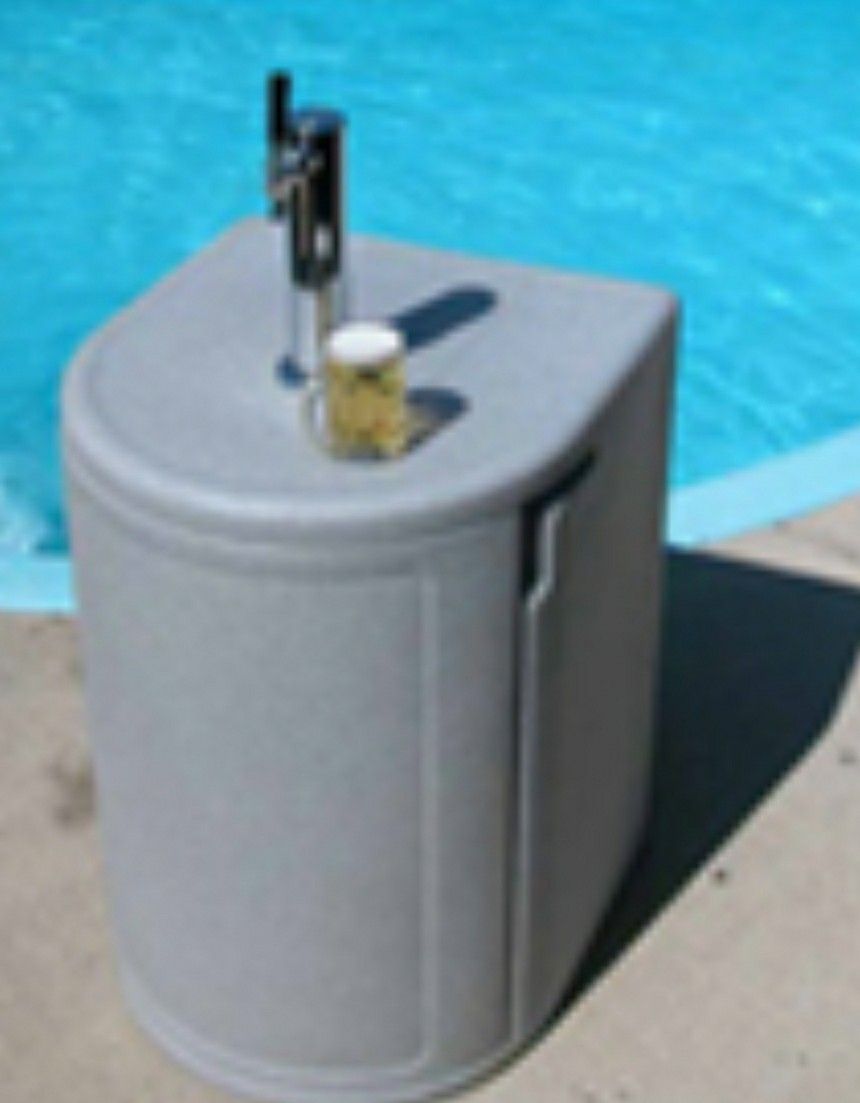 Sudsbuddy kegerator plastic cooler fridge with co2 tank beer keg for