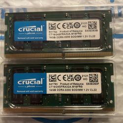 Laptop memory RAM 32gb